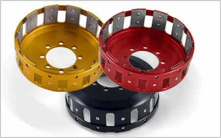 KIT EMBRAGUE SECO BARNETT DUCATI 6 VELOCIDADES + CESTA + EMBRAGUE RESORTE COMBO LOS 3 DORADOS Foto 4 de 4