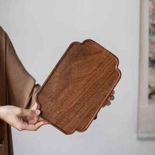 Walnut Tea Tray Japanese Style Household Tray Solid Wood Pot Bearing Kung Fu Tea