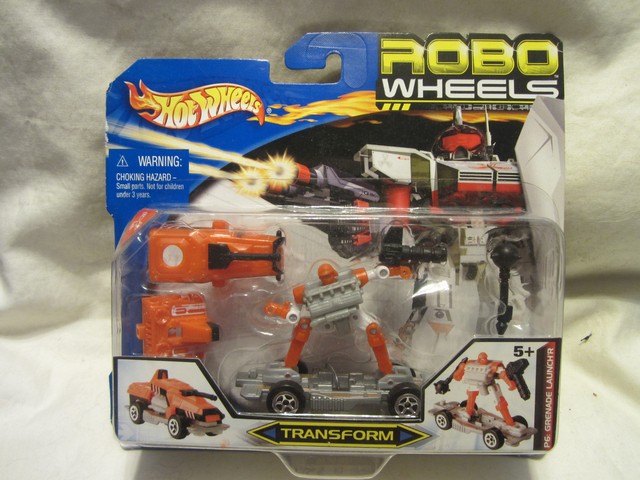 New Hot Wheels Robo Wheels Transformer PI: Rocketz! | eBay