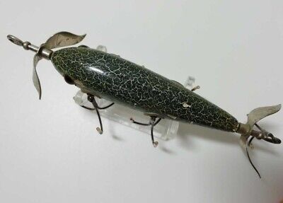 Rare Heddon Dowagiac 150 minnow 27g wood Old Lure Ship From Rare Heddon Dowagiac 150 minnow 27g wood Old Lure Ship From