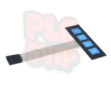 10PCS 1x4 Key Matrix Membrane Switch Control Panel Slim Keyboard Keypad