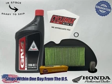 Cyclemax Standard 10W-40 Tune Up Kit fits 2022-2025 Honda NAVI with Spark Plug
