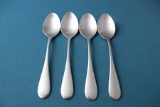 4 Teaspoons Oneida OMNI CUBE Stainless 6 1/8"