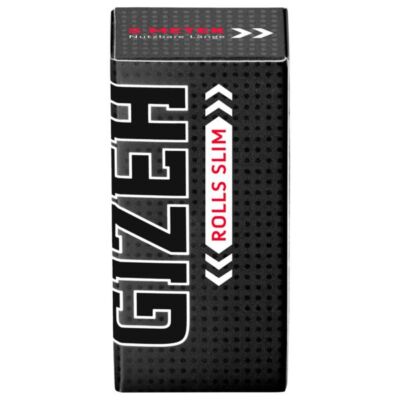 GIZEH Black Rolls Slim 5 Meter Papers Blättchen Drehpapier 20 Packungen
