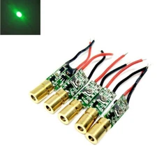 5pcs Green 515nm 520nm 5mw Mini Dot Laser Diode Module for Aiming positioning
