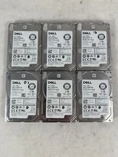 Lot of 6) 1TB Dell HDD P/N 0F27486 Model: ST1000NX0473