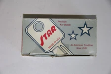 Vintage Star Blank Uncut Ford HFD10 37 Keys IGN 1965-84 Box USA