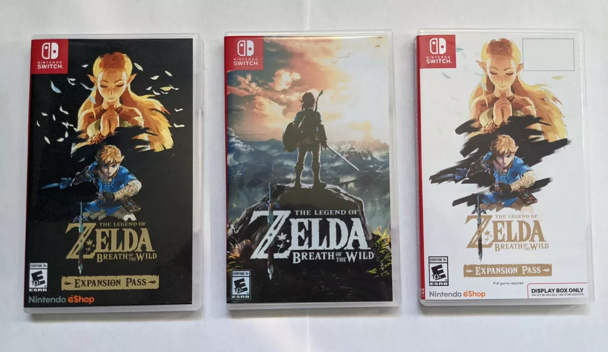 of the Case Zelda eBay Case Pass Legend Breath Wild Display Replacement Expansion of |