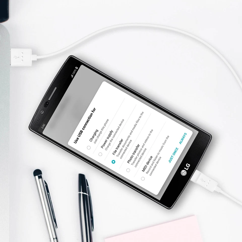 Cable USB a Micro-USB Original LG DK-100M – Negro - Imagen 4 de 4