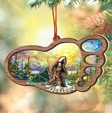 Bigfoot Christmas Ornaments - for Ornament 