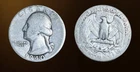 Washington Quarter 1940 Silver Circulated US Coin 25C Business Strike