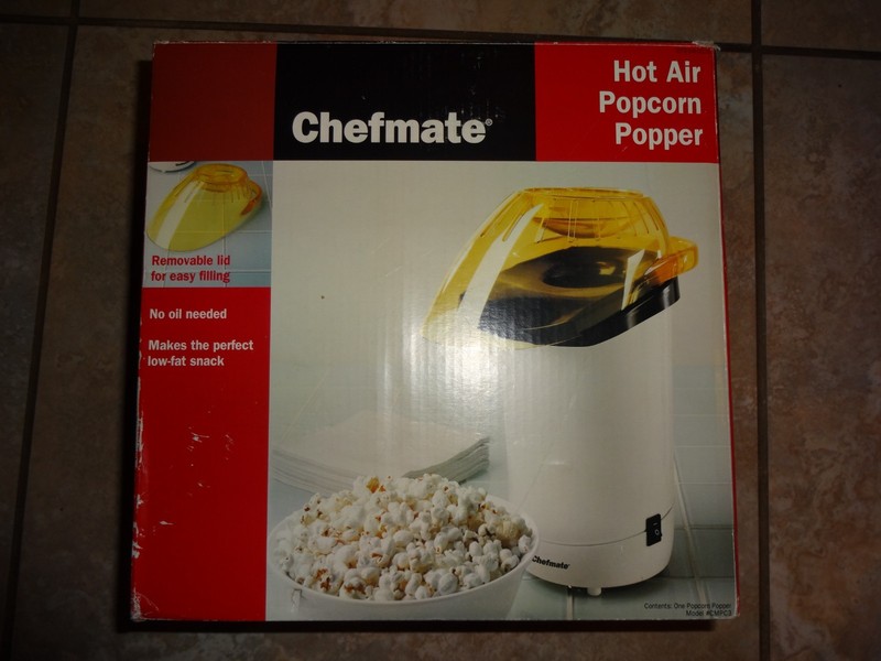 Vintage Chefmate Hot Air Popcorn Popper  Model CMPC3 Tested & Working
