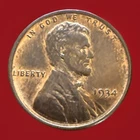 1934 P Lincoln Wheat Cent / Penny *AU+- ABOUT UNCIRCULATED+ FREE SHIPPING 417