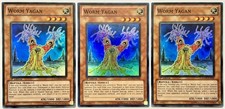 3 x HA03-DE055 Wurm Yagan - Super Rare 1. Auflage Near Mint YuGiOh Karten