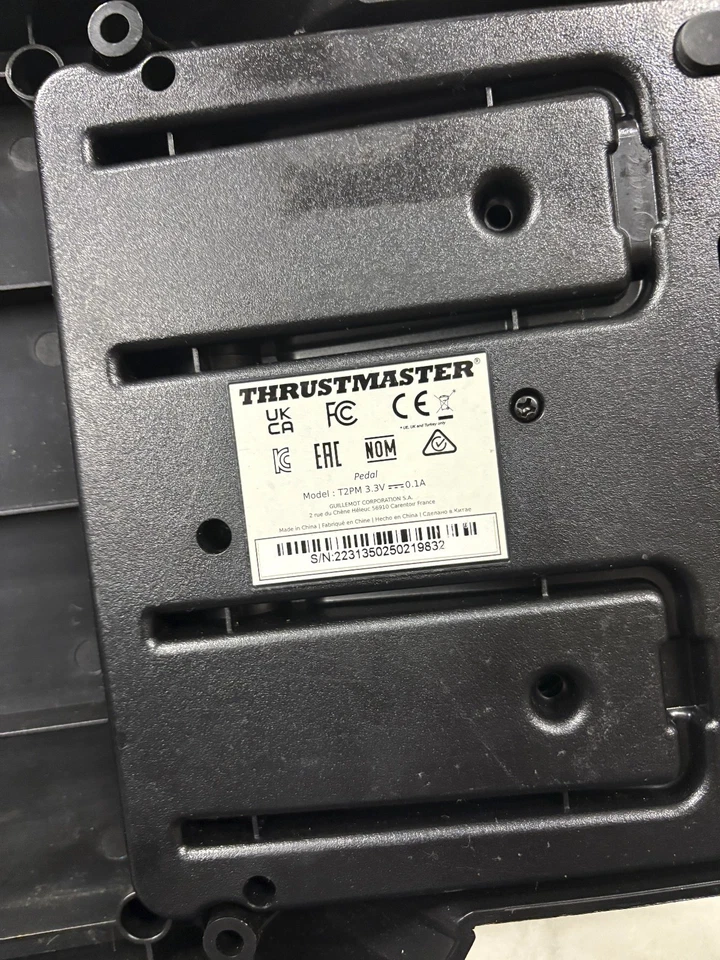 Thrustmaster T2PM magnetic pedals for T128 racing wheel force feedback pedal set - Image 3 of 4