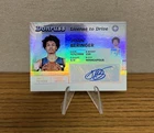 2025-26 Panini Donruss - License To Drive #LTD-JBG Joan Beringer Rookie Auto /75