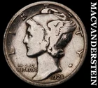 1924-S Mercury Dime- Silver- Scarce Better Date No Reserve #J2682