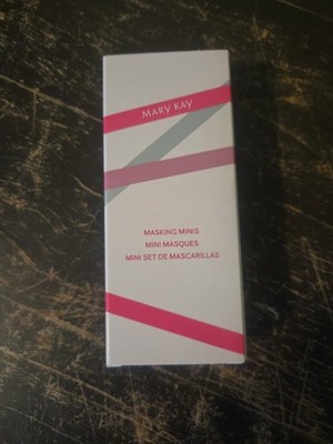 Mary Kay MASKING MINIS Moisture Renewing Gel Mask & Deep Charcoal Mask