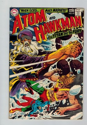 Atom (1962) #  42 (7.0-FVF) (2210197) Hawkman 1969
