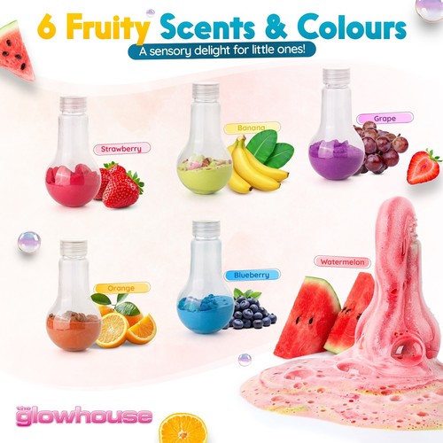 Bath Bomb Crazy Potions Set for Kids 6 Fizzing Bath Potion Jars Colourful Scent - Picture 4 of 7