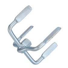 Durable Concrete Mixer Paddle Attachment Metal Silver for Portable Cement Mixer