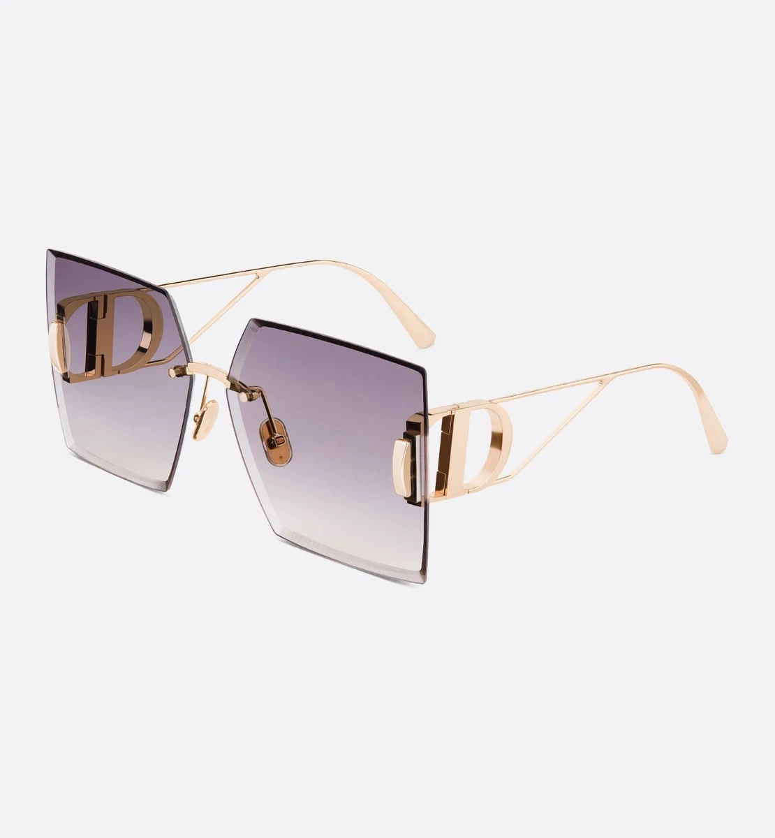Dior Gold Square Sunglasses for Women for sale | eBay