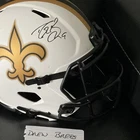 Drew Brees New Orleans Saints Autographed Football Helmet Beckett Signed