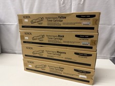 Xerox Phaser 6360 Toner Cartridge Set 106R01214 106R01215 106R01216 106R01217