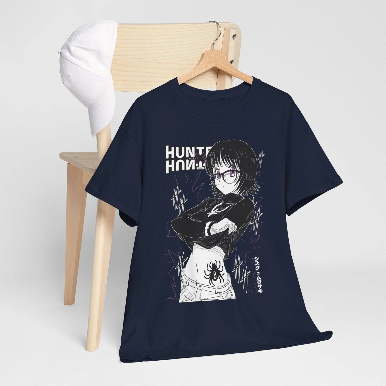 Chrollo Lucilfer T-Shirt xHunter HXH Anime Graphic Tee All Sizes