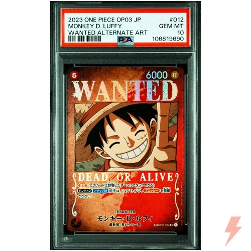 PSA 10 Monkey D. Luffy (SP Alt Art) ST01-012 SR ONE PIECE Card Game 2023 #BXS
