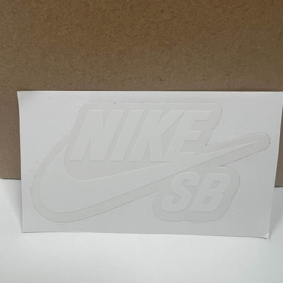 Nike SB White Sticker Authentic - Brand New | eBay