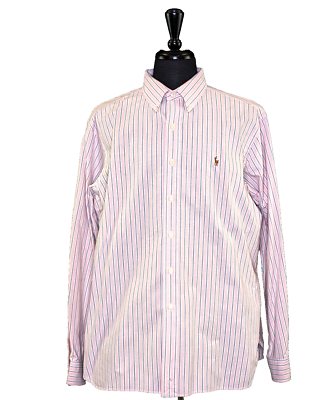 ralph lauren pinpoint oxford dress shirt Polo Ralph Lauren Men's Purepress Cotton Oxford Shirt - White