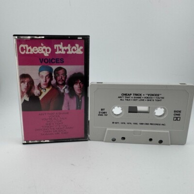 Voices by Cheap Trick (Cassette, 1982, Epic) TESTED WORKS