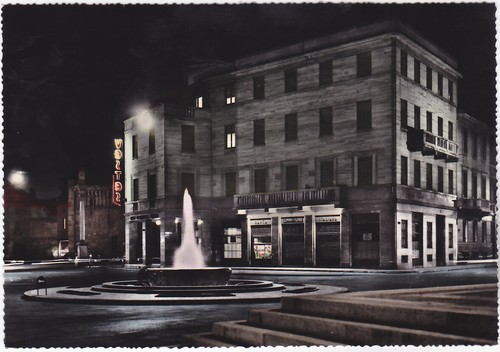 GALLARATE - VARESE - PIAZZA DELLA LIBERTA' - NOTTURNO -81377-