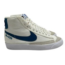 Nike Blazer Mid 77 Women s Size 6.5 US DQ8596-100 White Blue Athletic Shoes