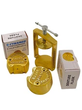 Premium Dental Laboratory LAB Spring Press Compress W/Two Brass Denture Flask ()