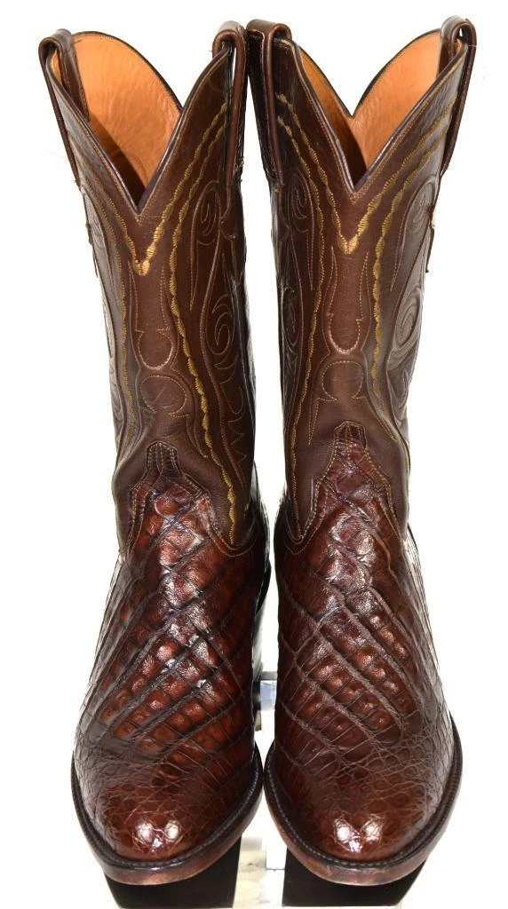 Lucchese Classics Handmade Cigar Exotic Bias Cut Ultra Caiman
