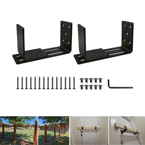 Sturdy Door Support Adjustable Door Bracket for Added Stability for Homes Office - Picture 2 of 8