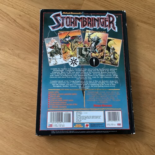 MICHAEL MOORCOCK'S STORMBRINGER FANTASY ROLE-PLAYING ELRIC GAMES WORKSHOP RPG - Bild 2 von 9