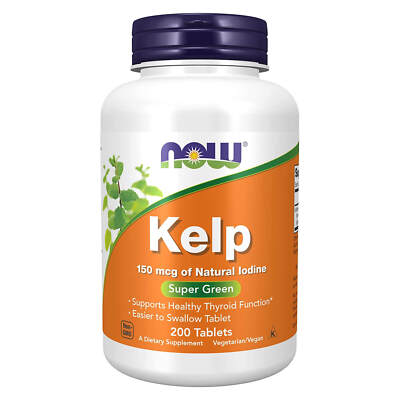 NOW FOODS Kelp 150 mcg 200 Tablets