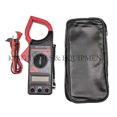 King AC Current 1000amp Voltage/ DC Voltage Digital Clamp Meter reader 1-3/4''LCD