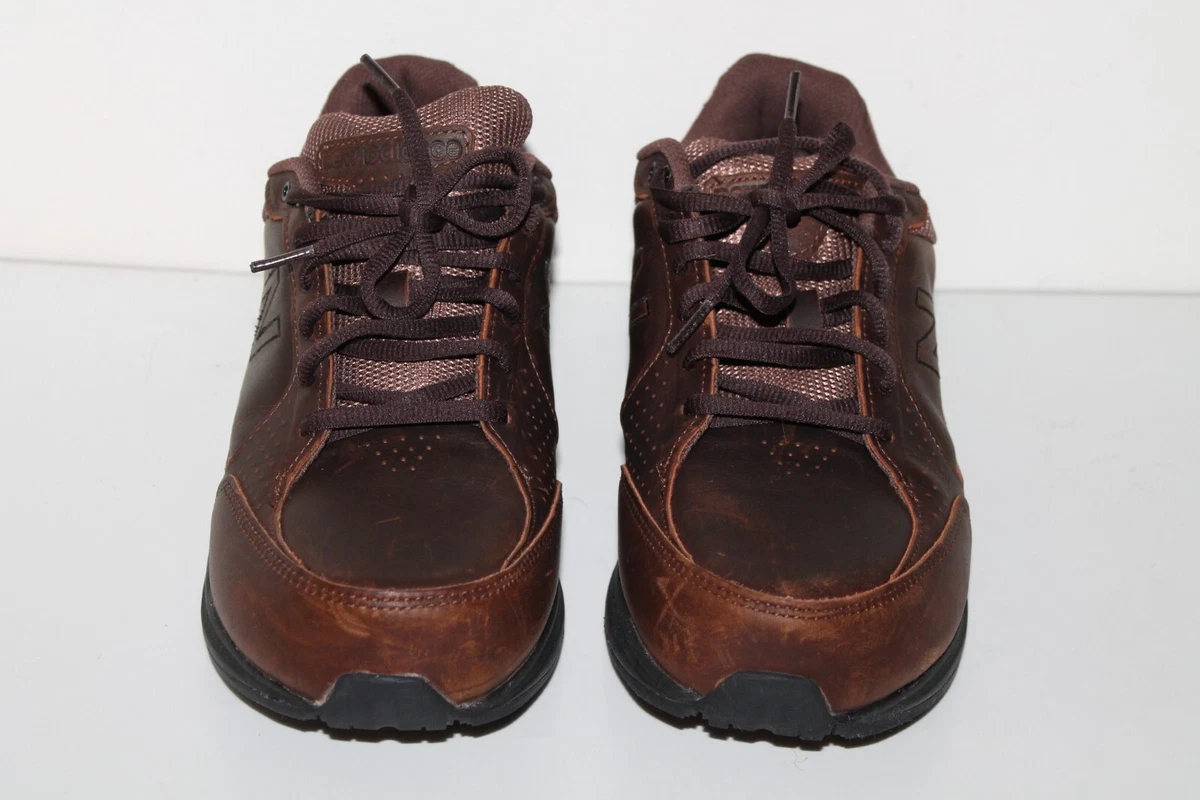 New Balance 928 V3 Walking Casual Shoe MW928BR Brown LEA Mens 8 6E XXWide