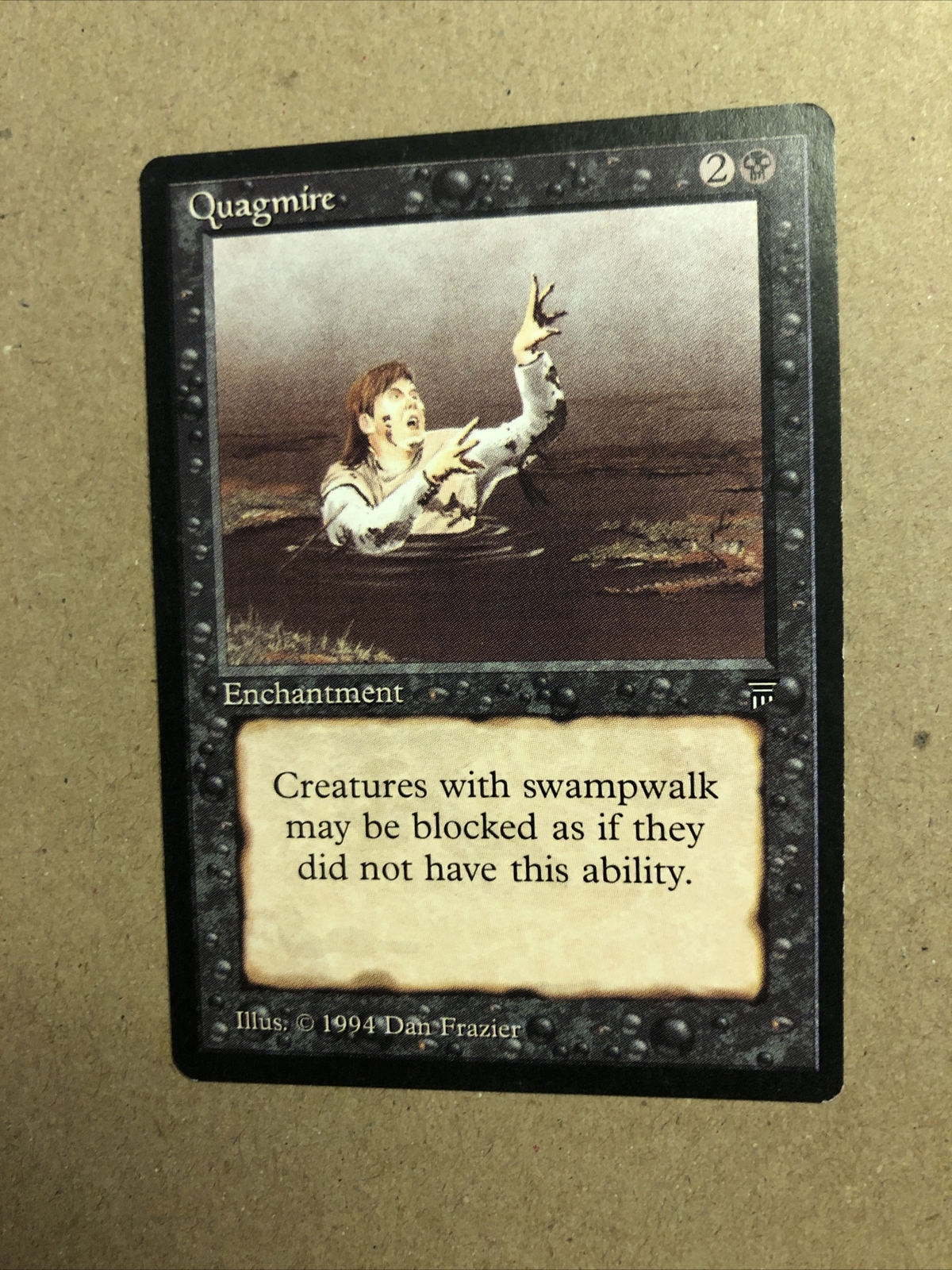 ***English Quagmire*** MTG Legends Magic 1994 Vintage