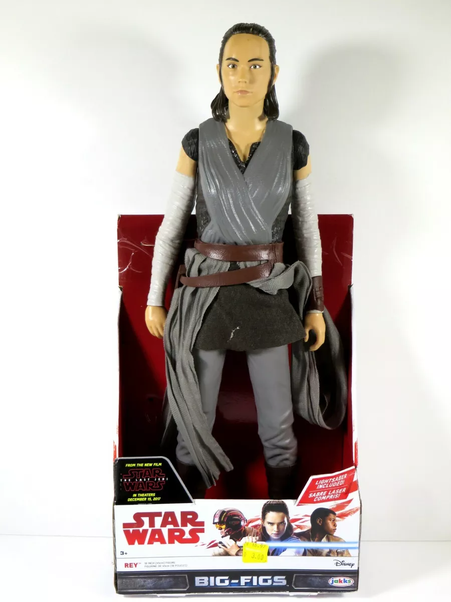 NIB DISNEY S JAKKS STAR WARS REY DOLL ACTION FIGURE BIG FIGS