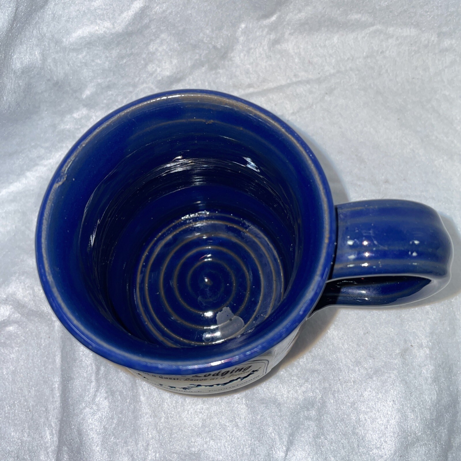 Deneen Pottery Mug East Shore Lodging Lake Wallenpaupack Pennsylvania