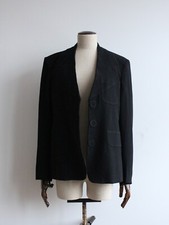Maison Martin Margiela Spring 2002 Black Fabric Covered Blazer