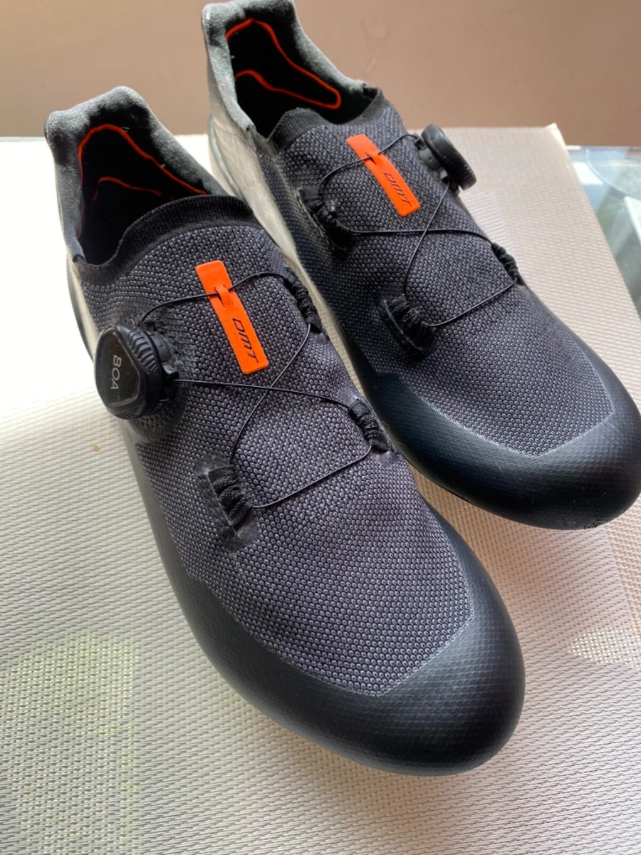 Chaussures Vélo DMT P1 Homme – SPD-SL, 37, Noir/bleu Sky, Neuves