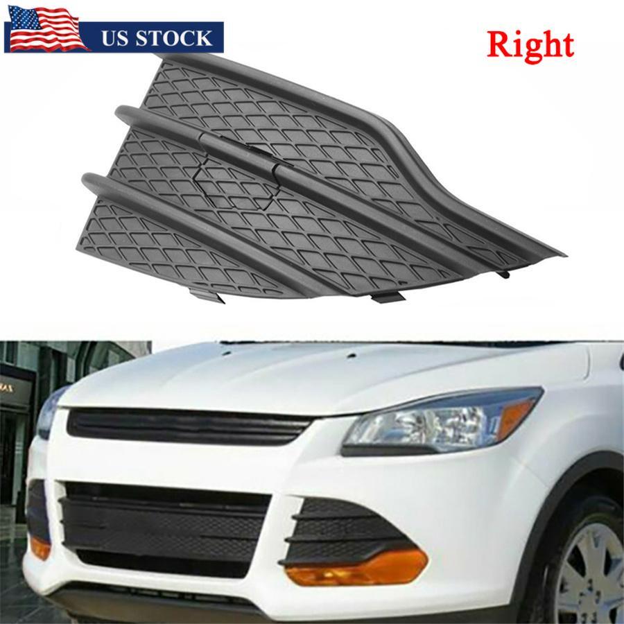 2013-2016 Ford Escape RH Front Bumper Grille Insert Black