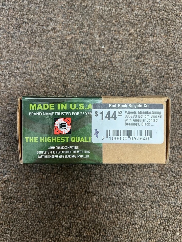 Wheels Manufacturing 386 EVO Bottom Bracket with Angular Contact Bearings for - Image 4 of 4