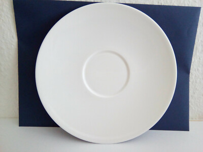 Wedgwood Jasper Conran White weiß Tee / Kaffee untere Untertasse Bone China 16cm